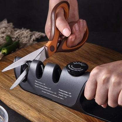 Angle-Adjustable Knife Sharpener