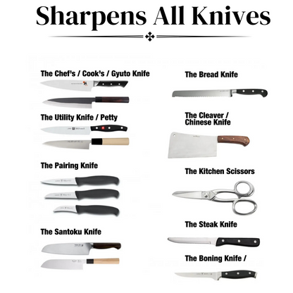 Angle-Adjustable Knife Sharpener – BidoSharp